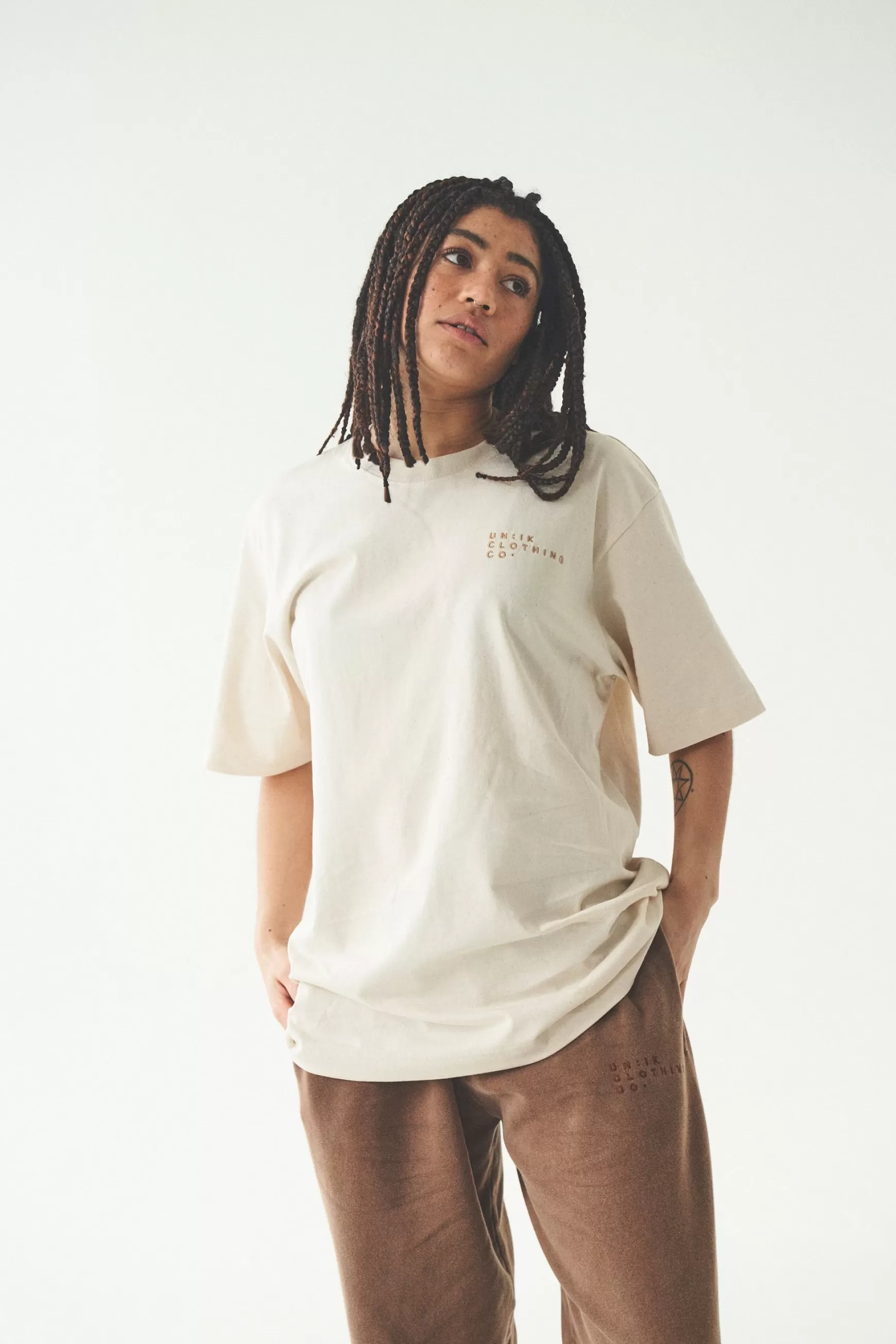 UN:IK Essentials Essentials Organic Oversized Heavyweight Tee - 3 Colours Fashion
