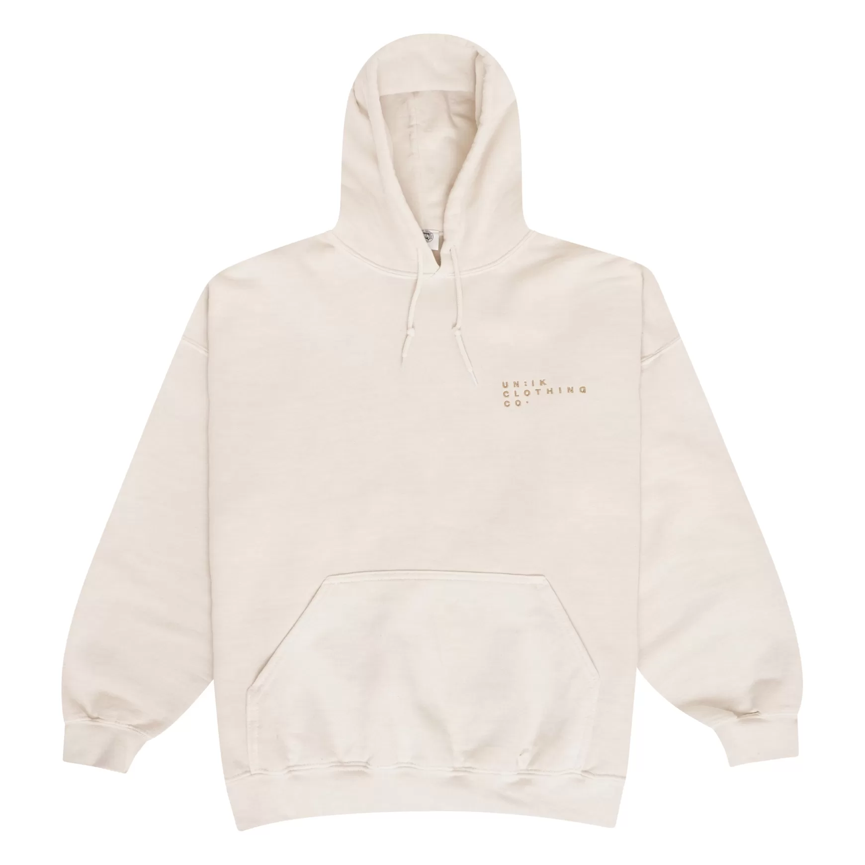 UN:IK Essentials Essentials 'sets' Vintage Washed Hoodie - Ivory Cheap