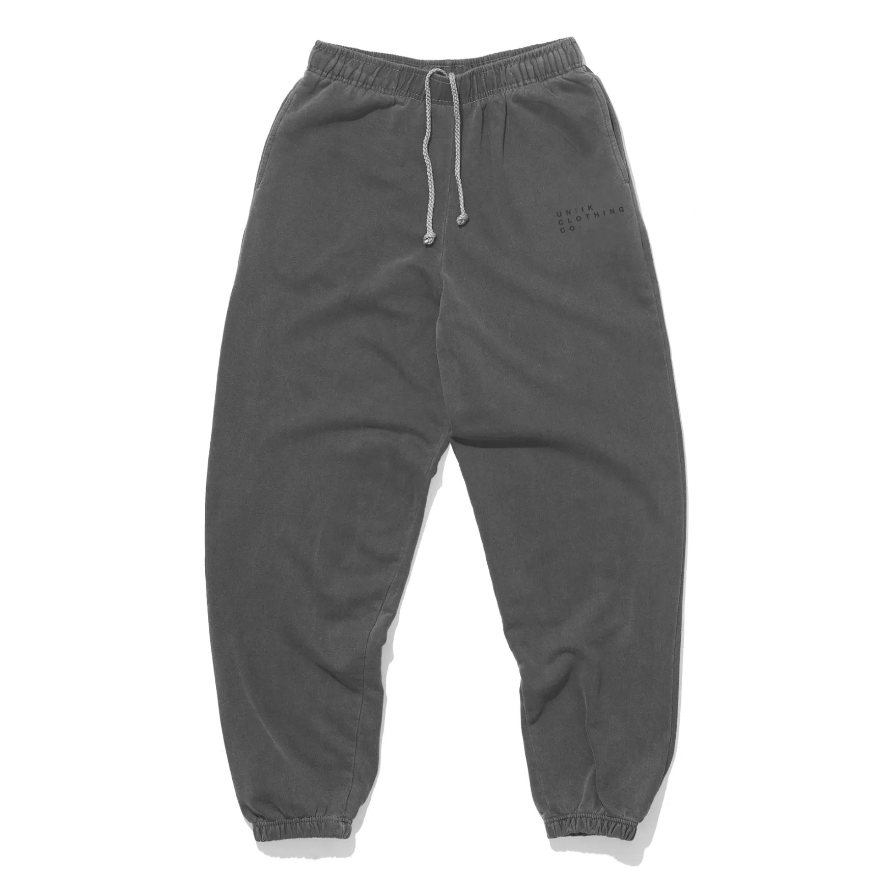 UN:IK Essentials Essentials 'sets' Vintage Washed Joggers - Charcoal Sale