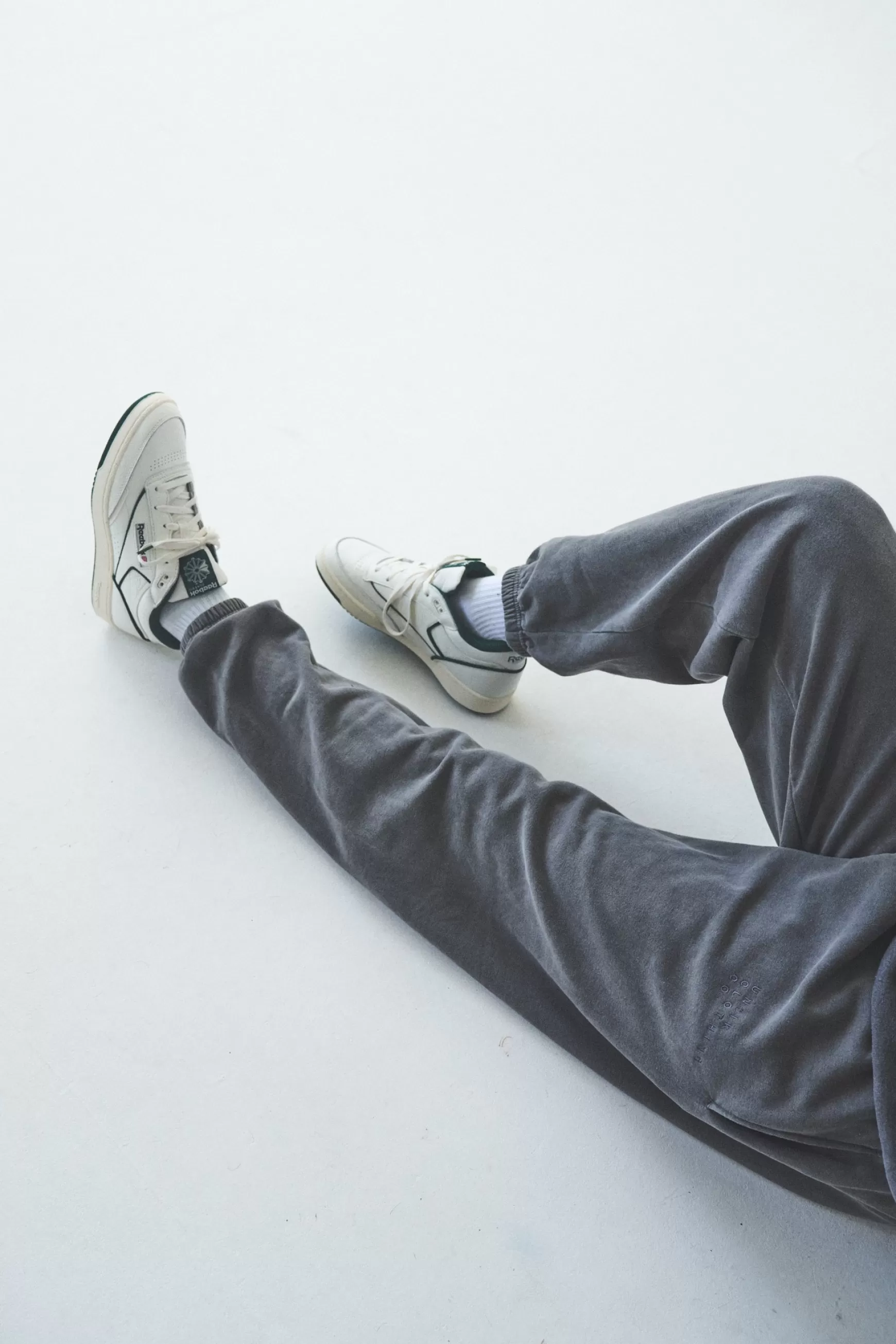 UN:IK Essentials Essentials 'sets' Vintage Washed Joggers - Charcoal Sale