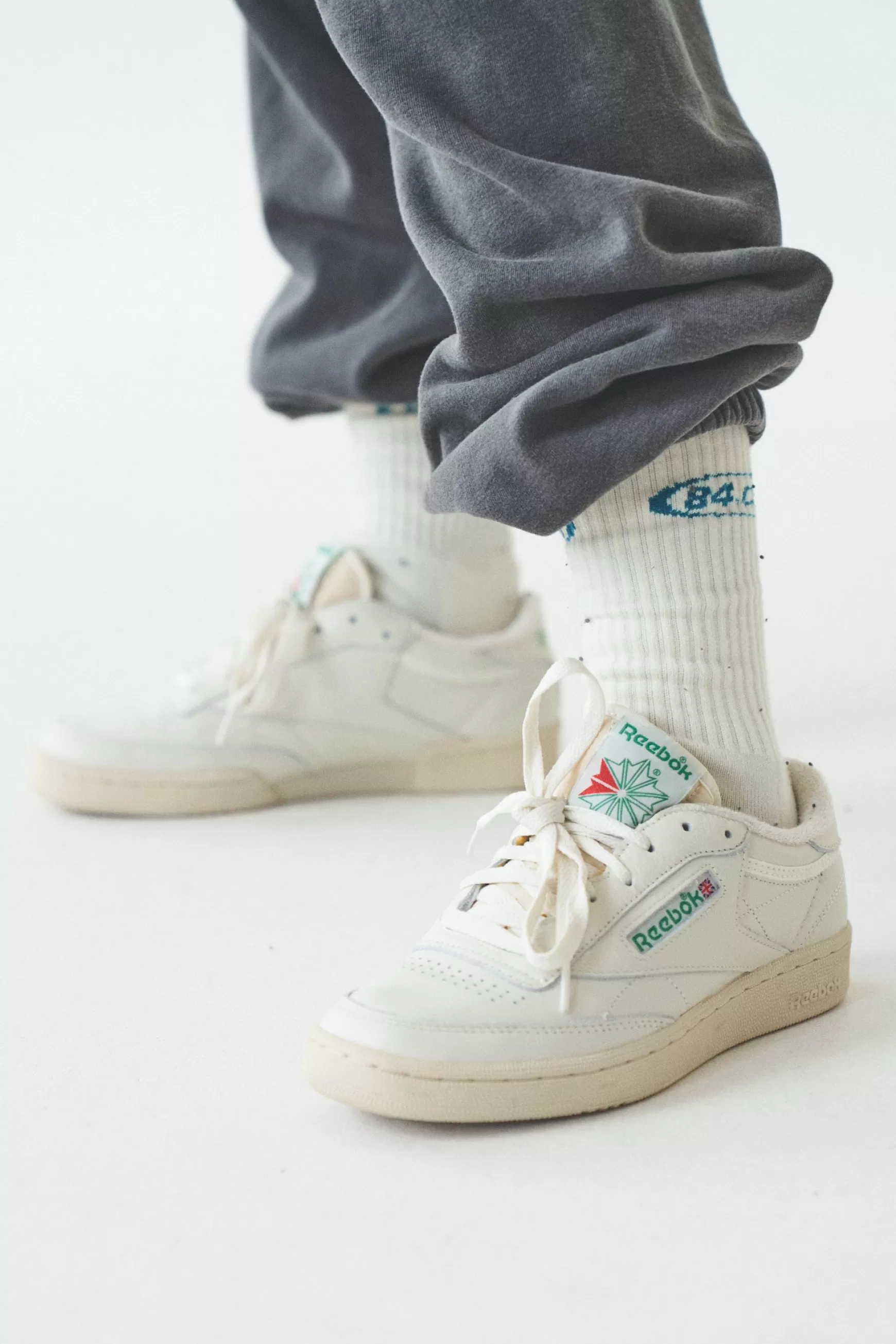 UN:IK Essentials Essentials 'sets' Vintage Washed Joggers - Charcoal Sale