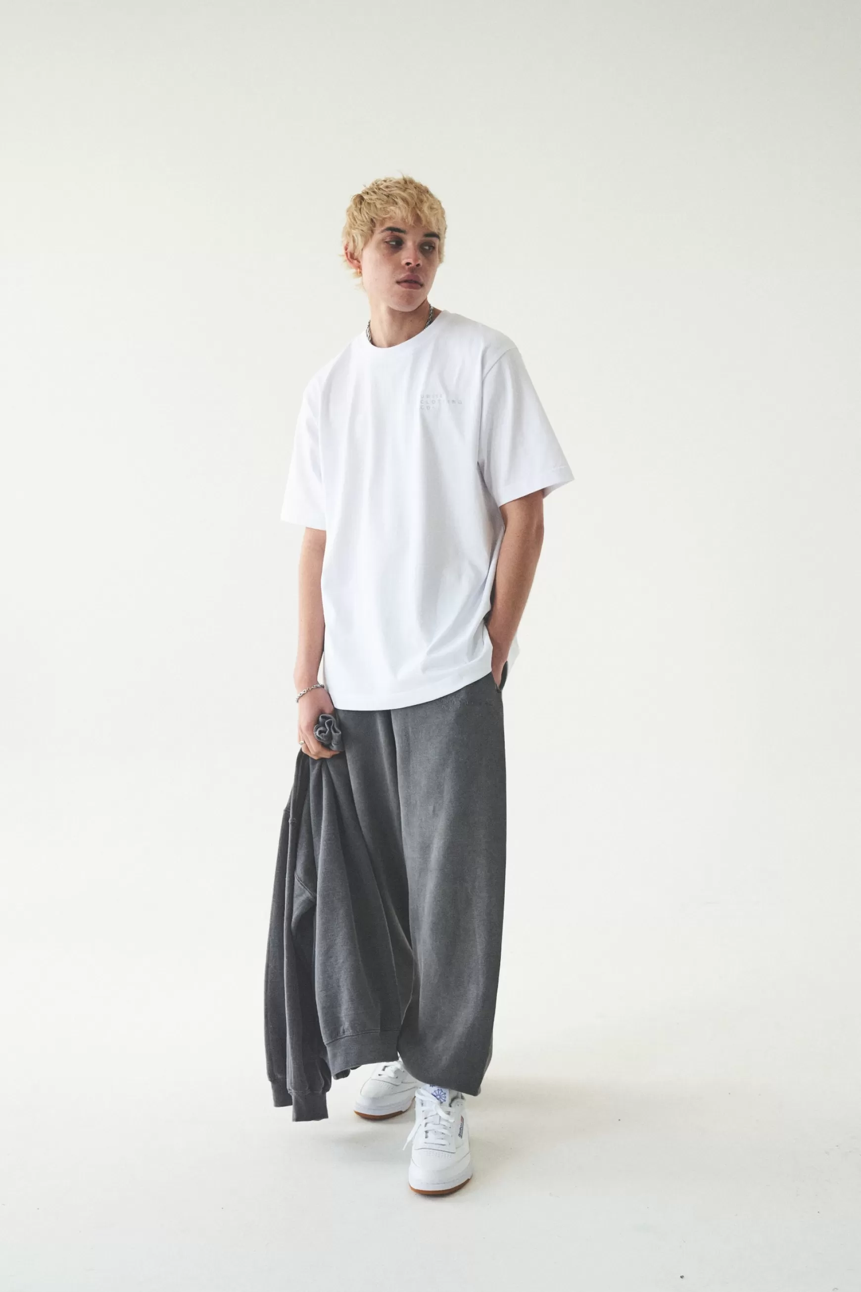 UN:IK Essentials Essentials 'sets' Vintage Washed Joggers - Charcoal Sale