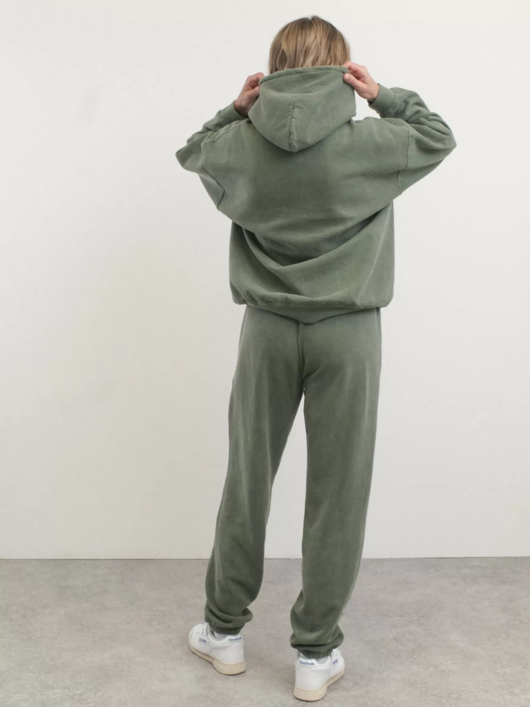 UN:IK Essentials Essentials 'sets' Vintage Washed Joggers - Khaki Fashion