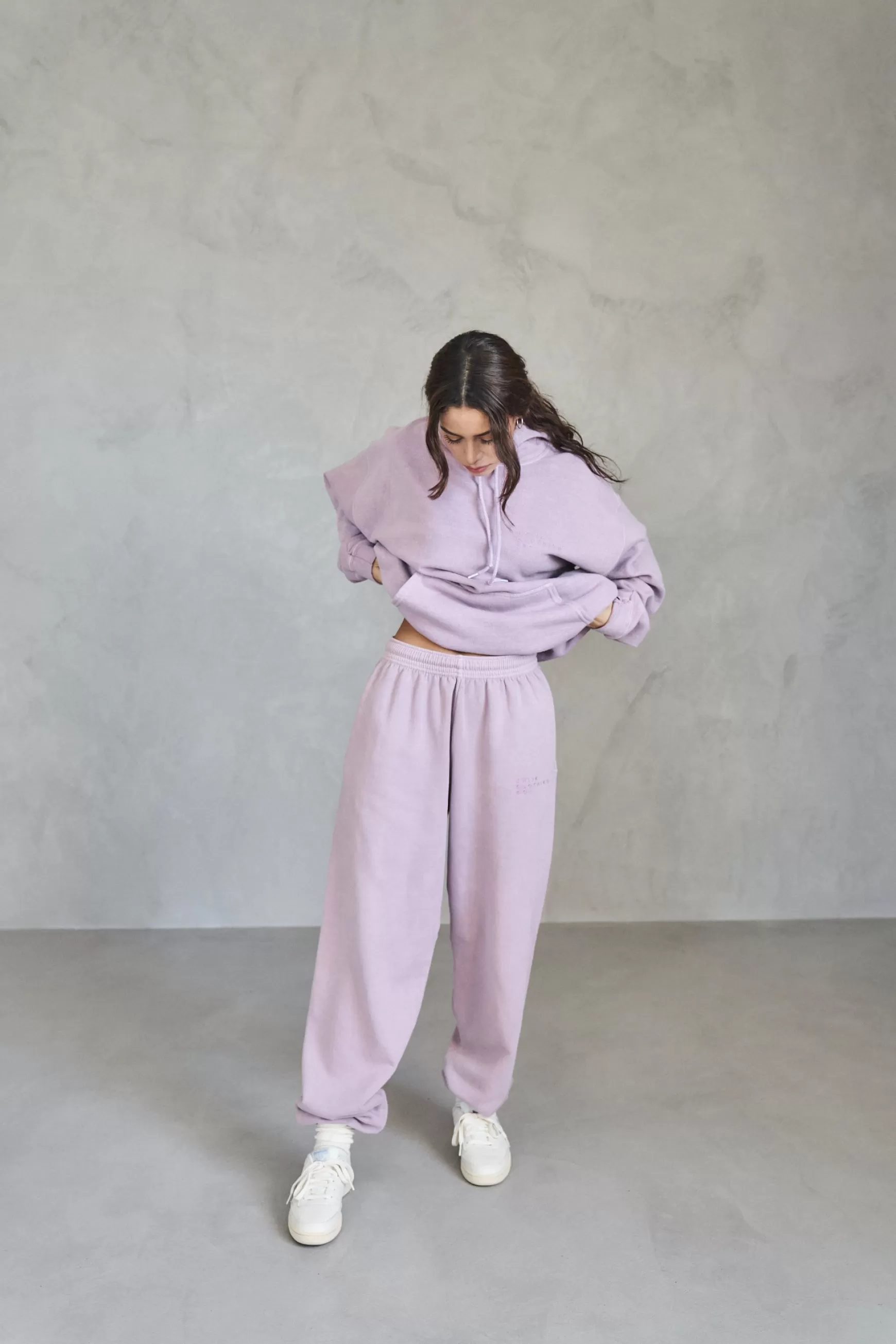 UN:IK Essentials Essentials 'sets' Vintage Washed Joggers - Lavender Clearance