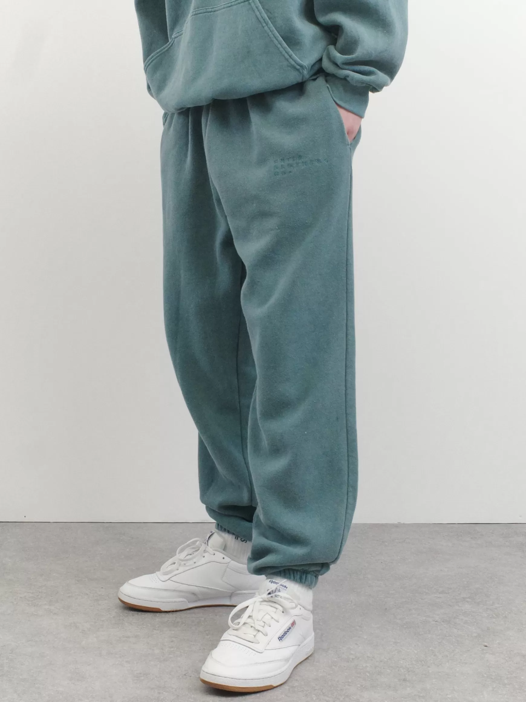 UN:IK Essentials Essentials 'sets' Vintage Washed Joggers - Steel Blue Online