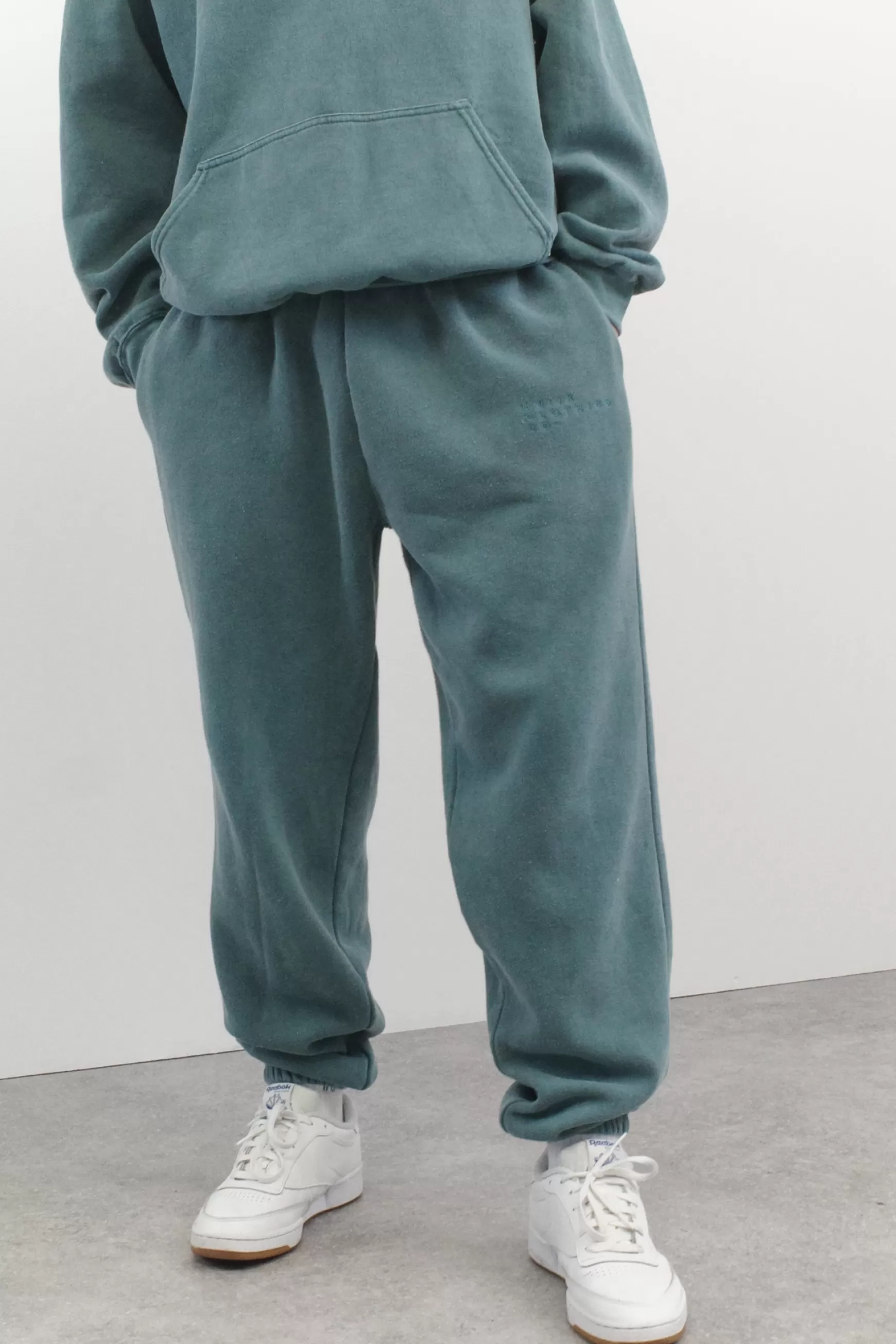 UN:IK Essentials Essentials 'sets' Vintage Washed Joggers - Steel Blue Online