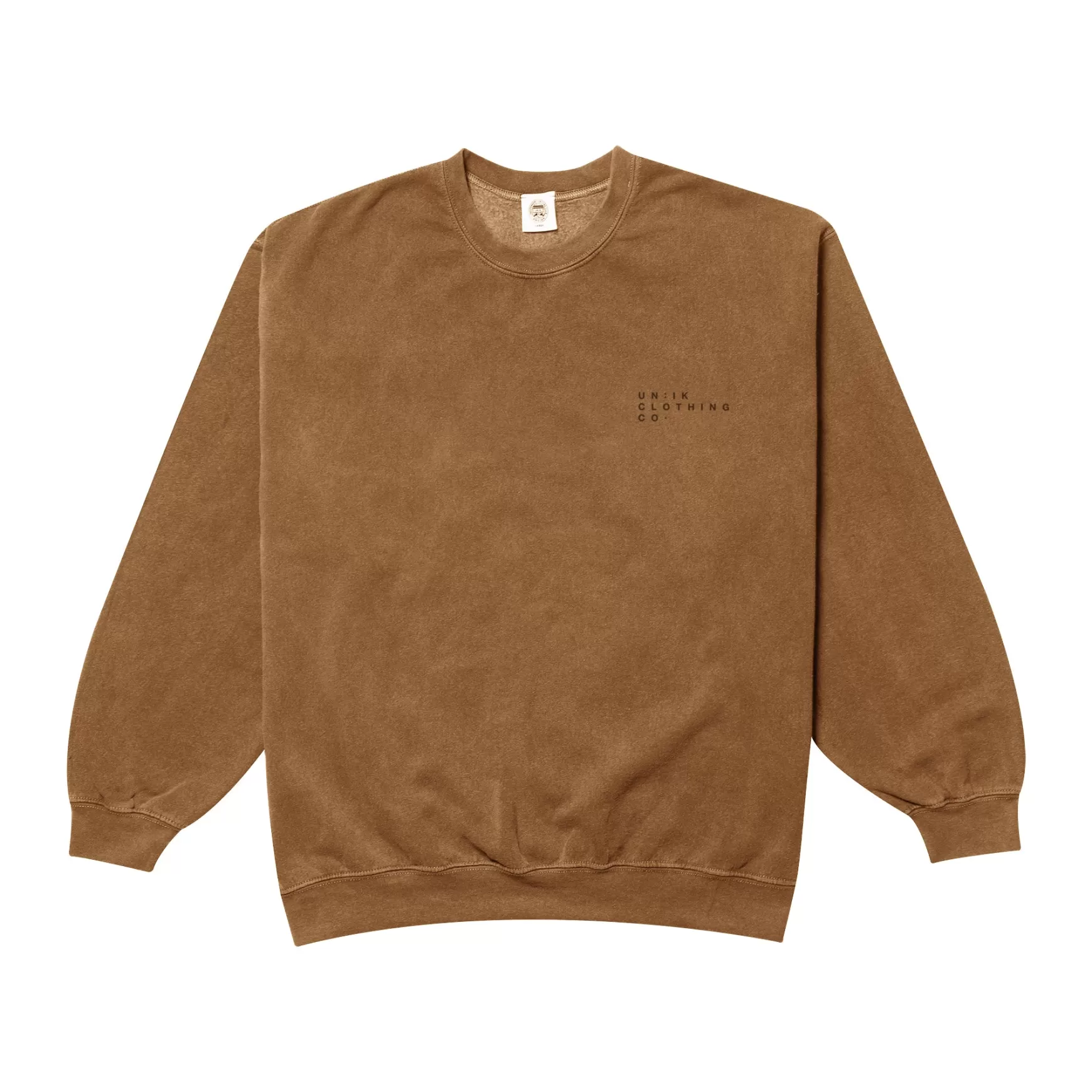 UN:IK Essentials Essentials 'sets' Vintage Washed Sweater - Caramel Best