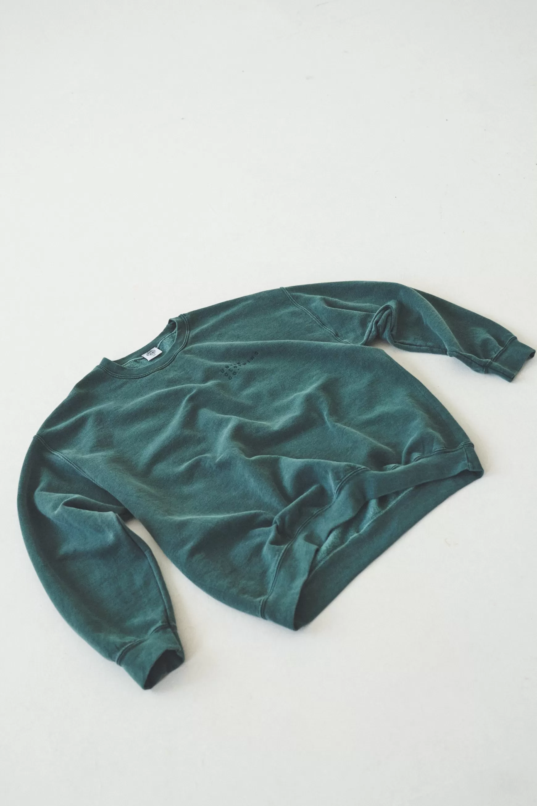 UN:IK Essentials Essentials 'sets' Vintage Washed Sweater - Pine Sale