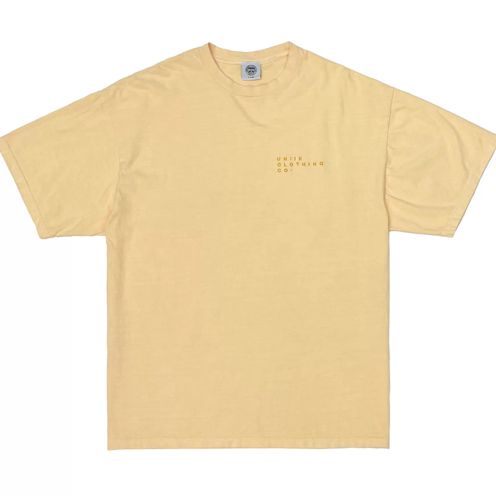 UN:IK Essentials Essentials 'sets' Vintage Washed Tee - Butter Best Sale