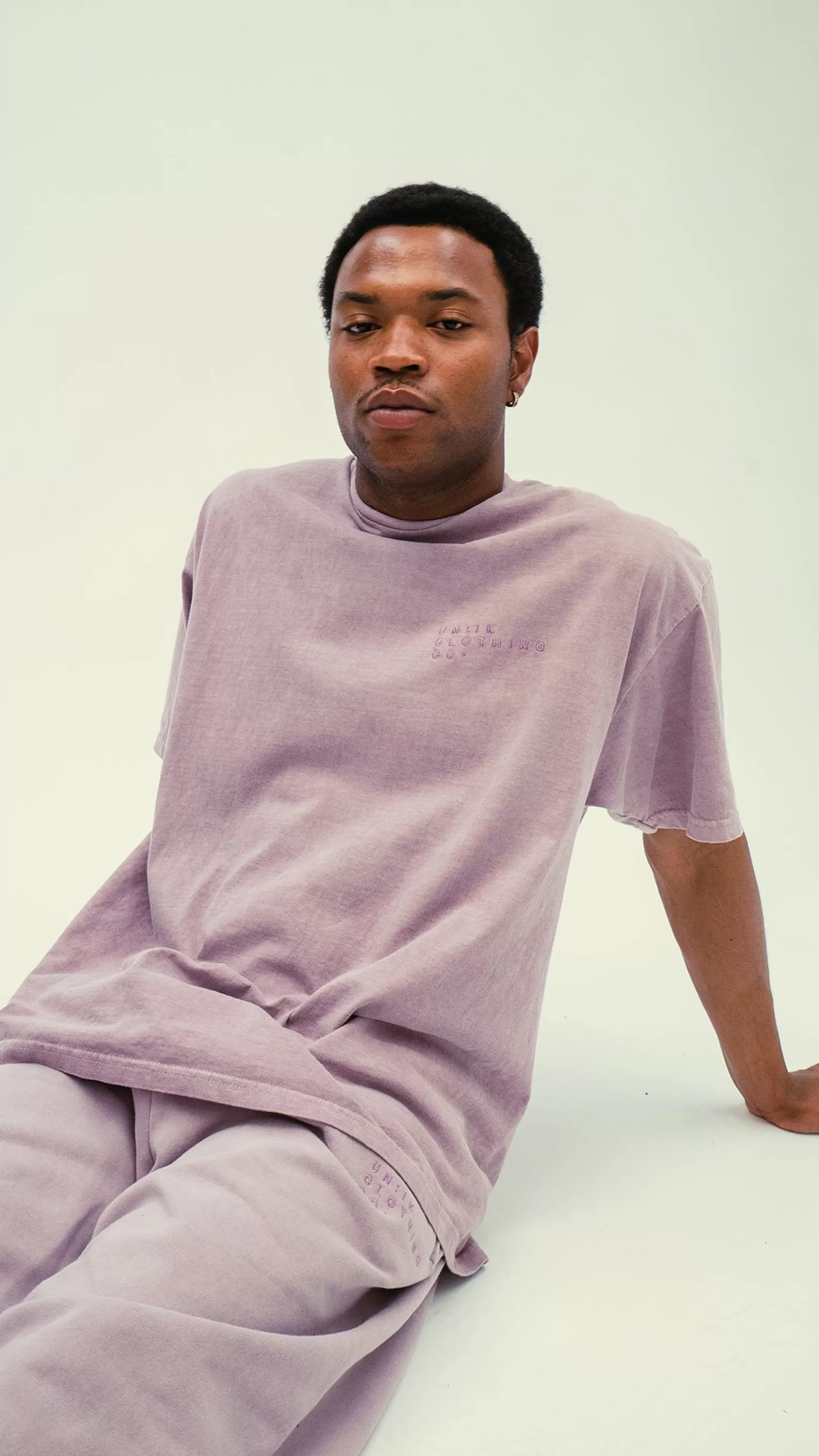 UN:IK Essentials Essentials 'sets' Vintage Washed Tee - Lilac Fashion