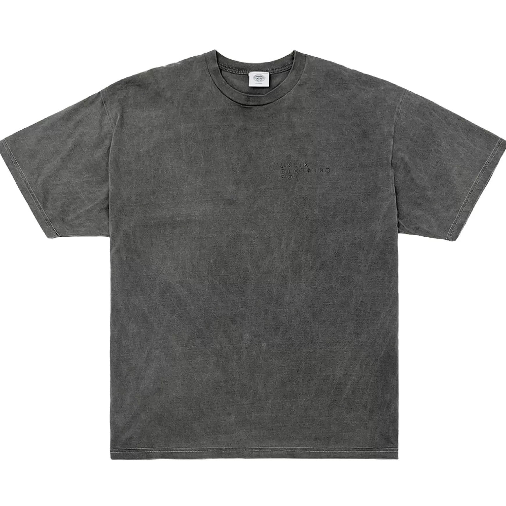 UN:IK Essentials Essentials 'sets' Vintage Washed Tee - Washed Black Hot