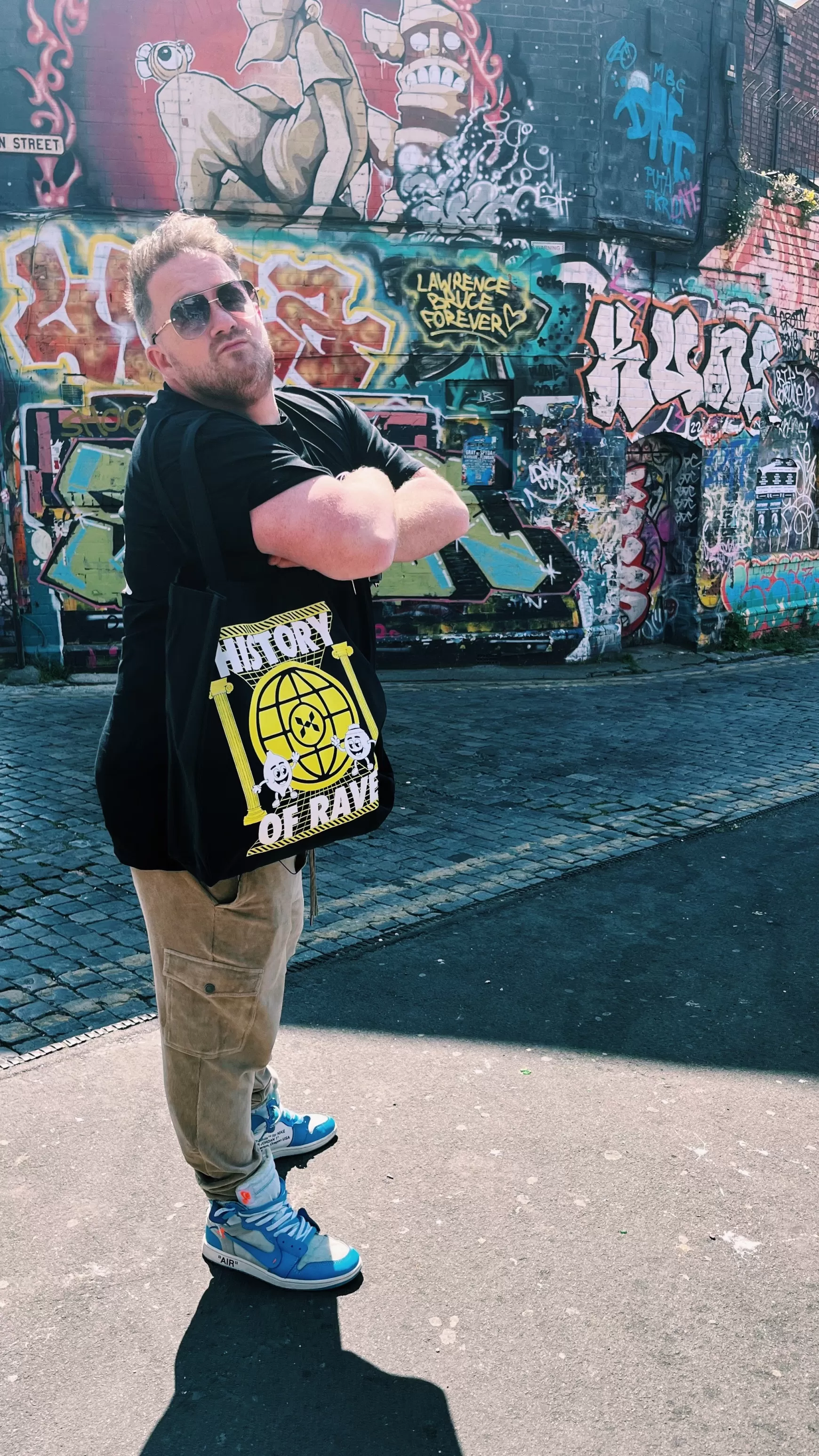 History Of Rave 'Colosseum' Shopper Tote Bag Hot