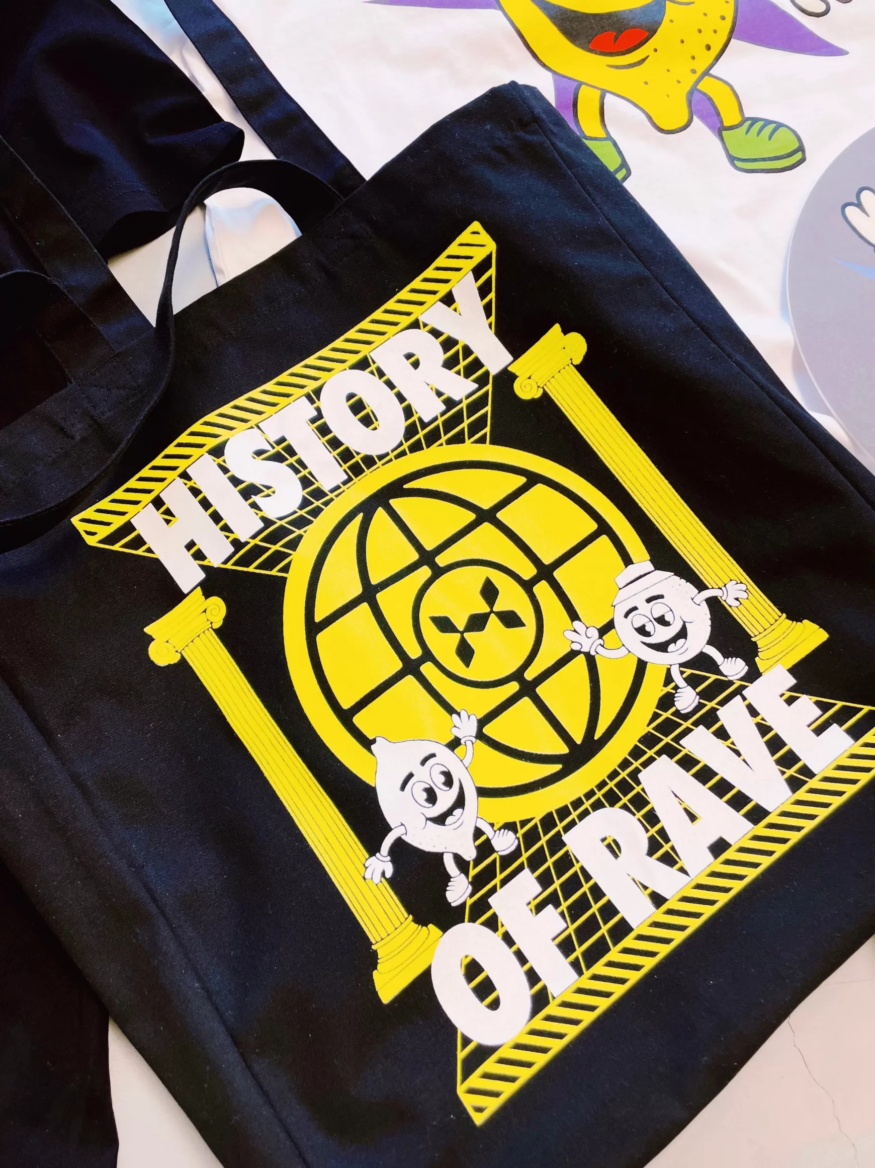 History Of Rave 'Colosseum' Shopper Tote Bag Hot