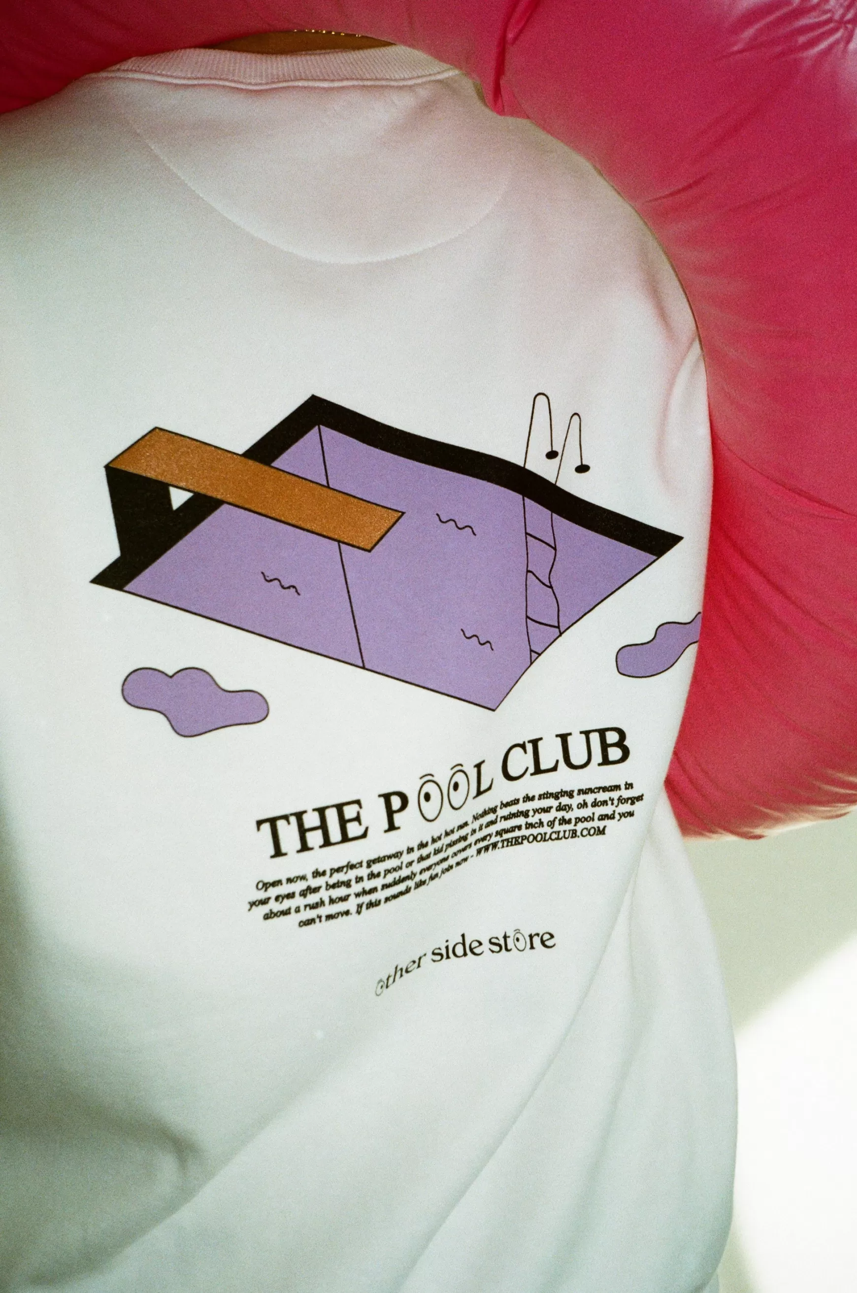 Other Side Store 'Poolside Club' Organic Sweater - Off White Outlet