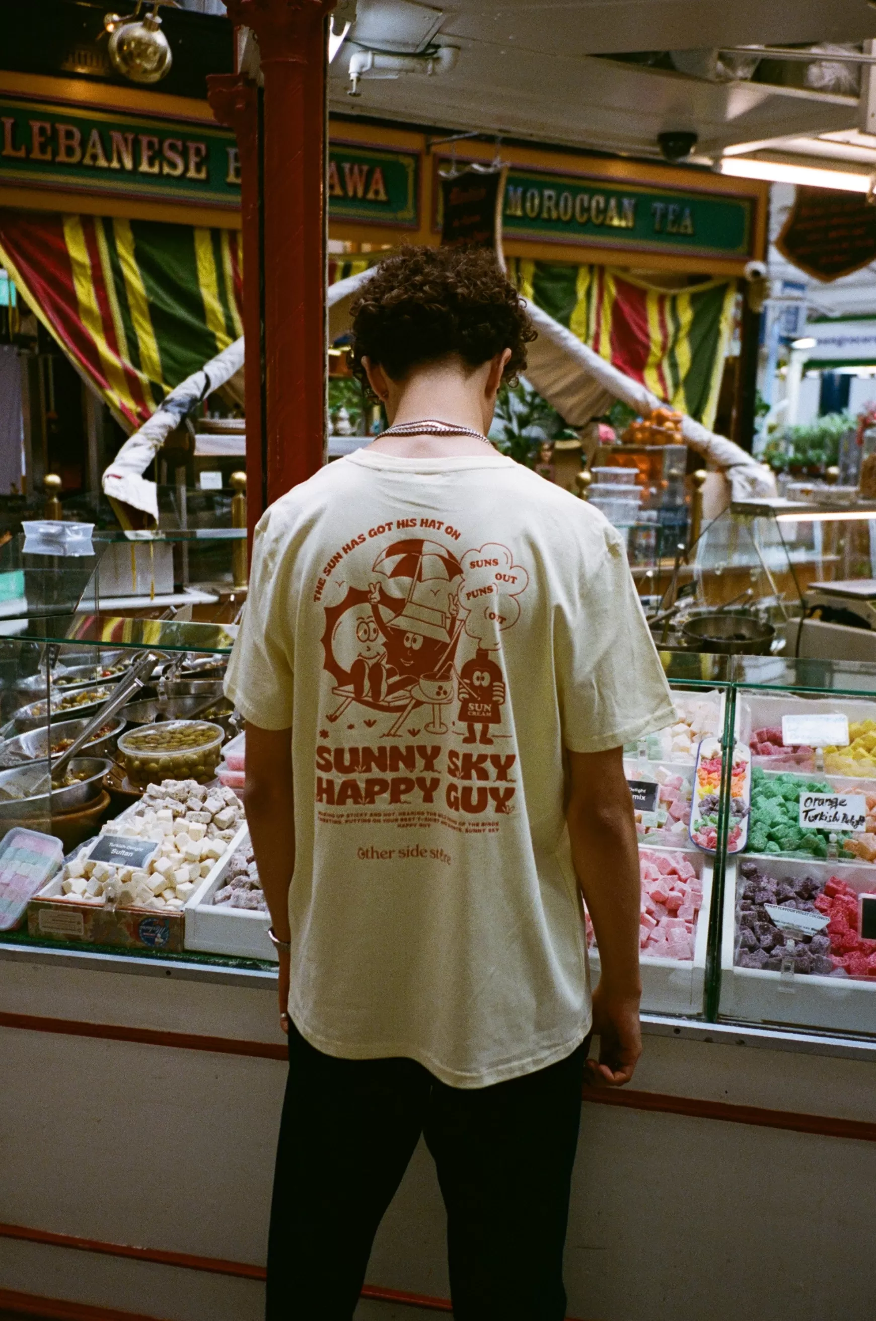 Other Side Store 'sunny Sky' Organic Tee - Butter Flash Sale