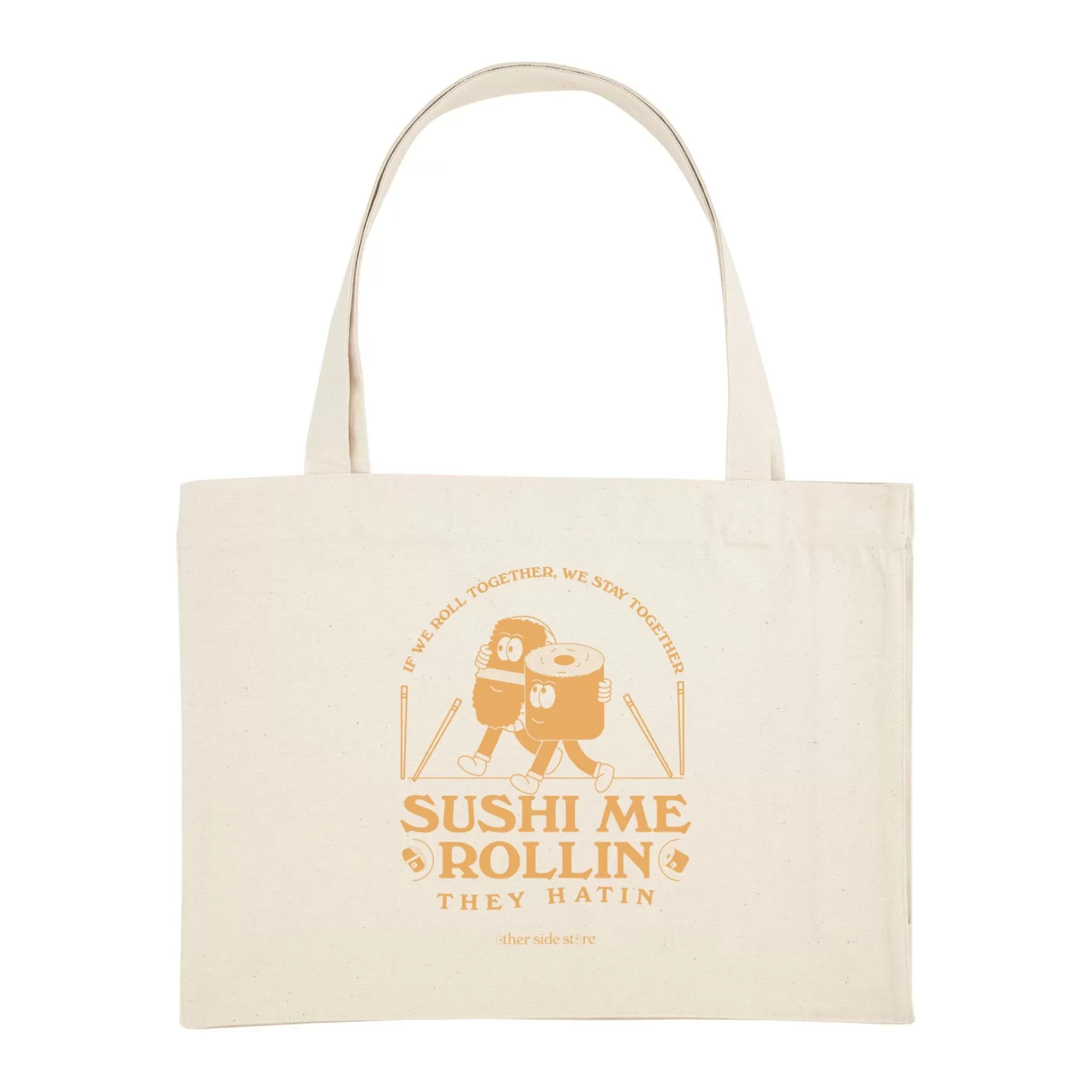 Other Side Store 'sushi Me Rollin' Shopper Organic Tote Best