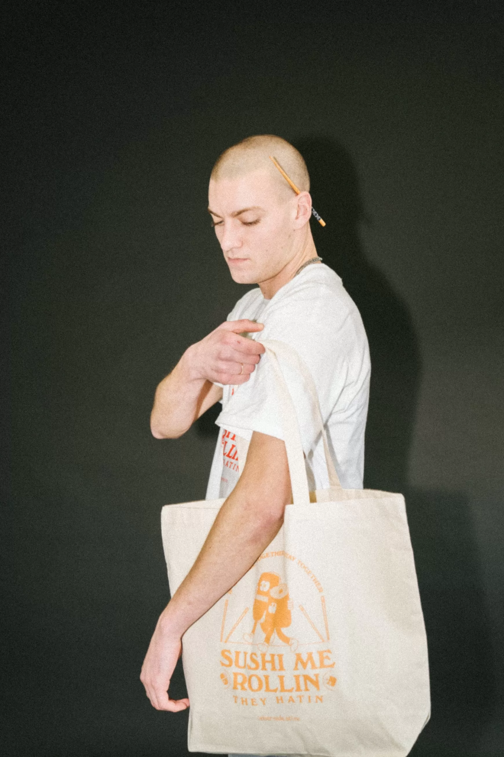 Other Side Store 'sushi Me Rollin' Shopper Organic Tote Best
