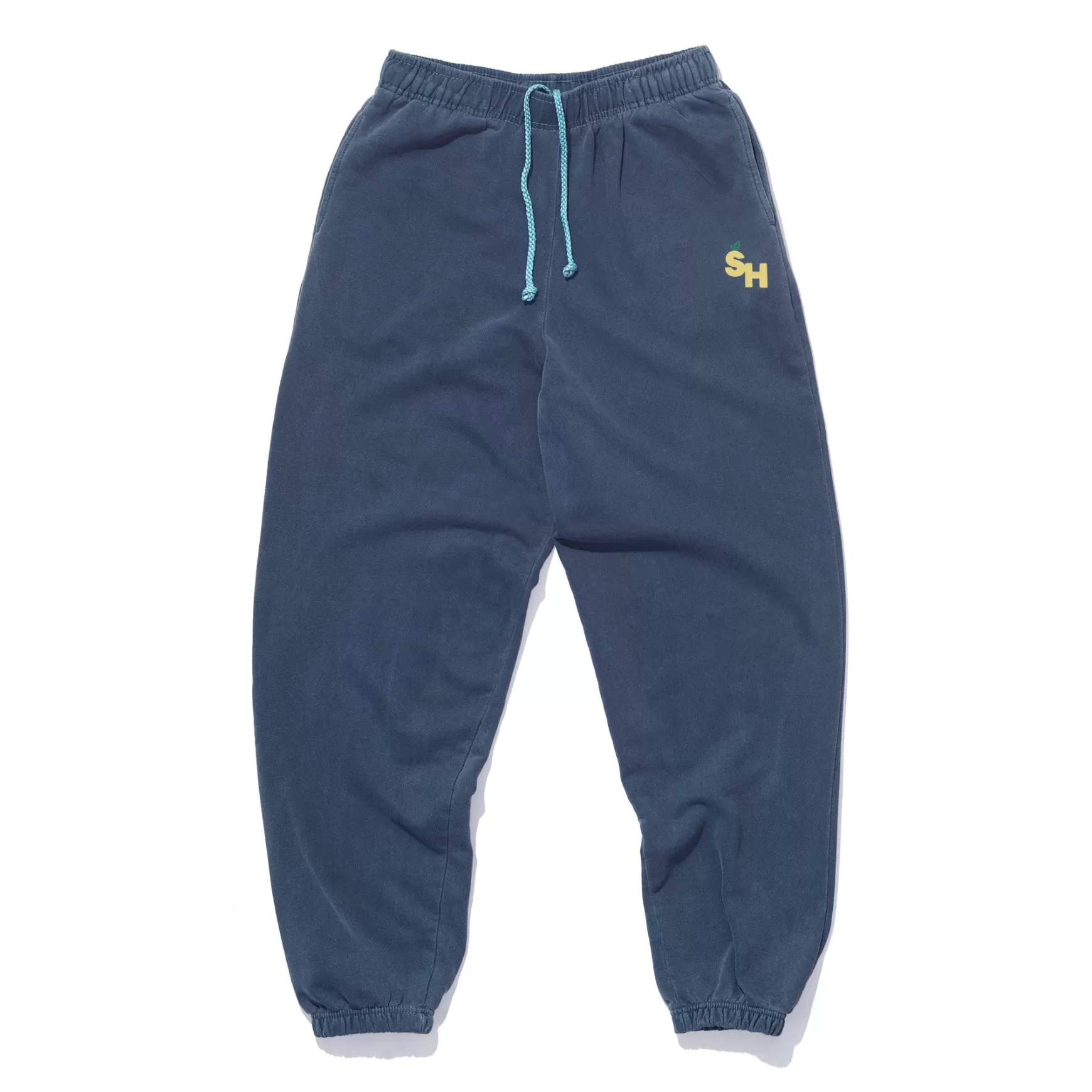 Seasonal Hero 'Fruit' Vintage Washed Joggers - Navy Cheap
