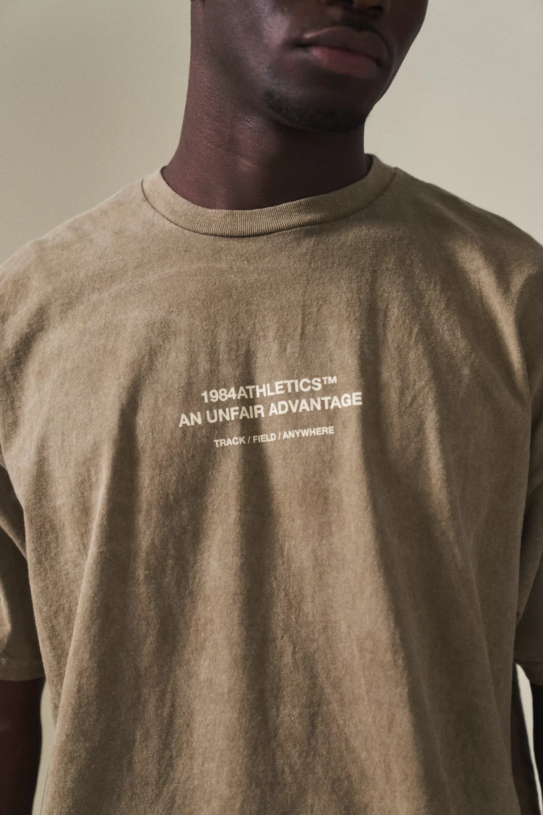Vice 84 'Athletics' Vintage Washed Tee - Army Green Store