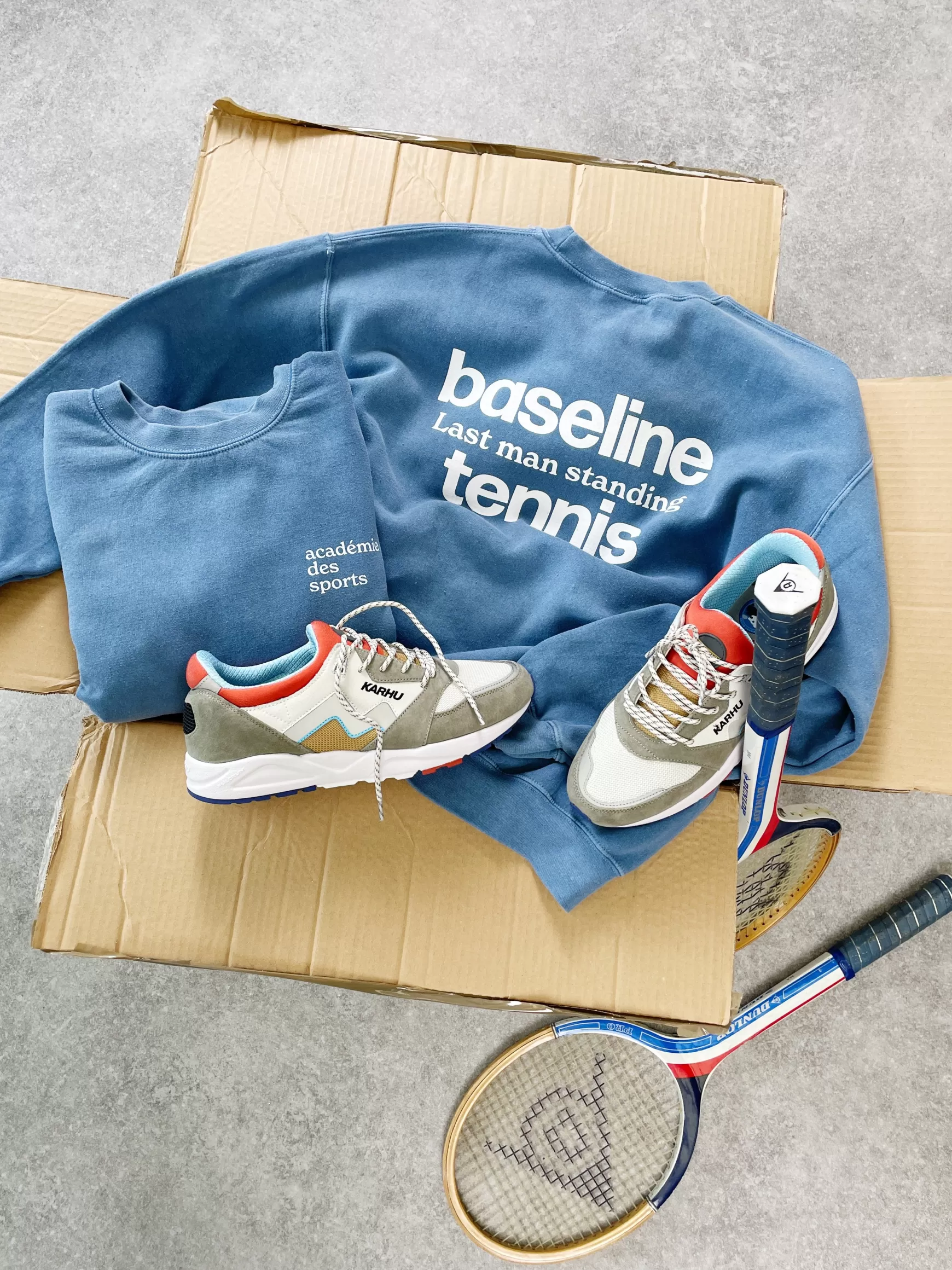 Vice 84 'Baseline' Sweater - Vintage Washed Baby Blue Discount