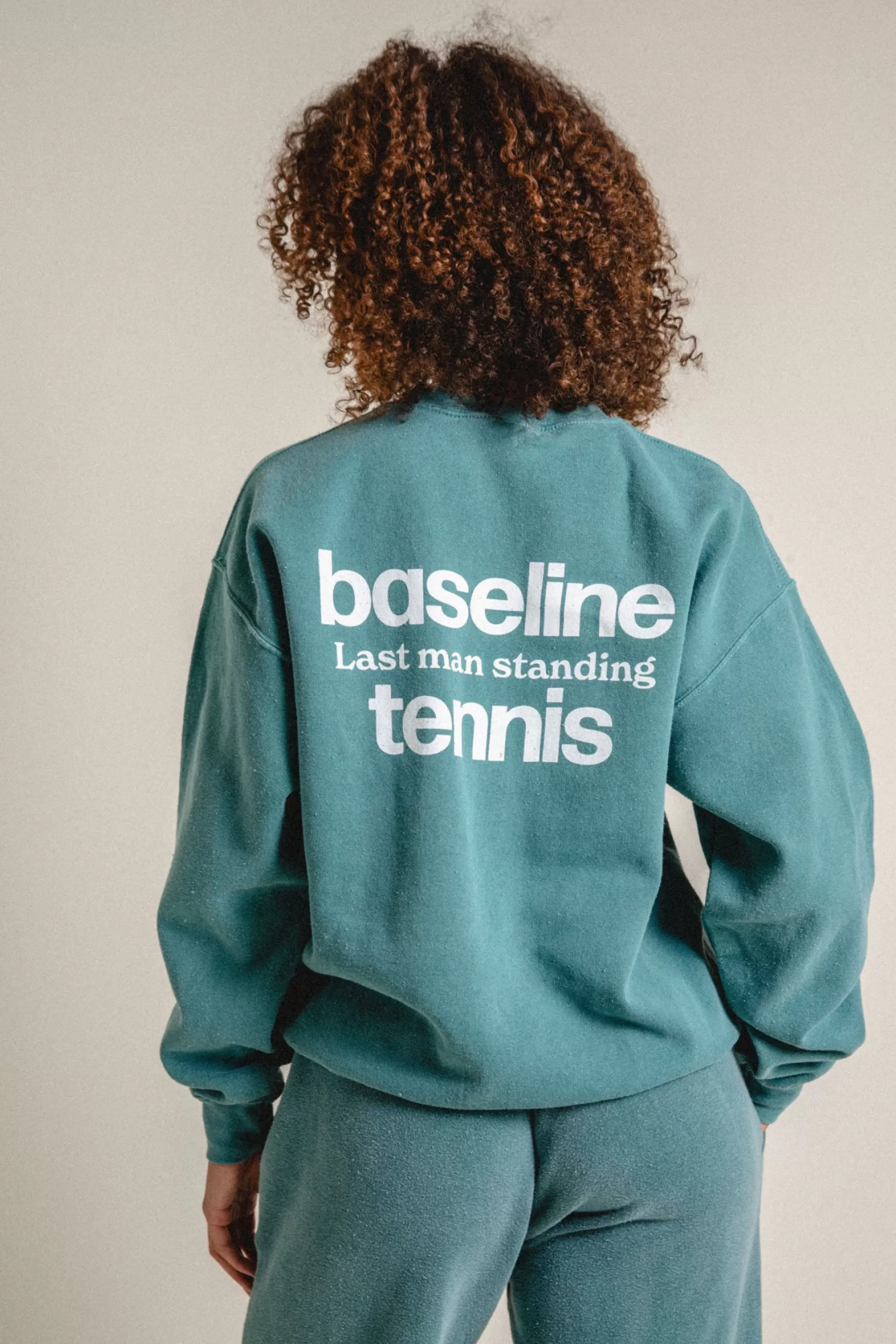Vice 84 'Baseline' Sweater - Vintage Washed Green Best Sale