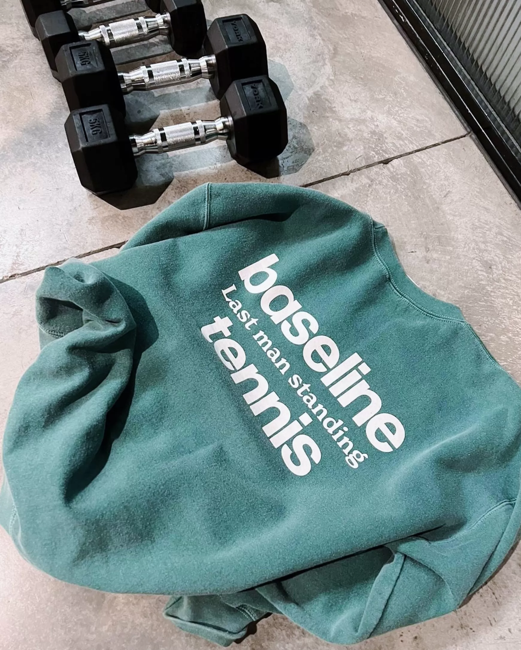 Vice 84 'Baseline' Sweater - Vintage Washed Green Best Sale