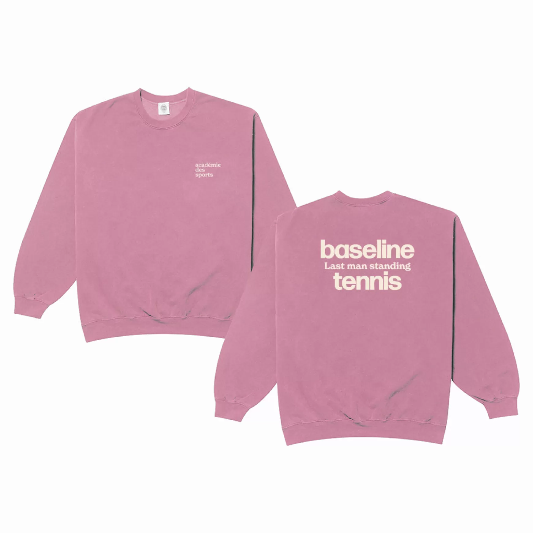 Vice 84 'Baseline' Sweater - Vintage Washed Rose Pink Fashion