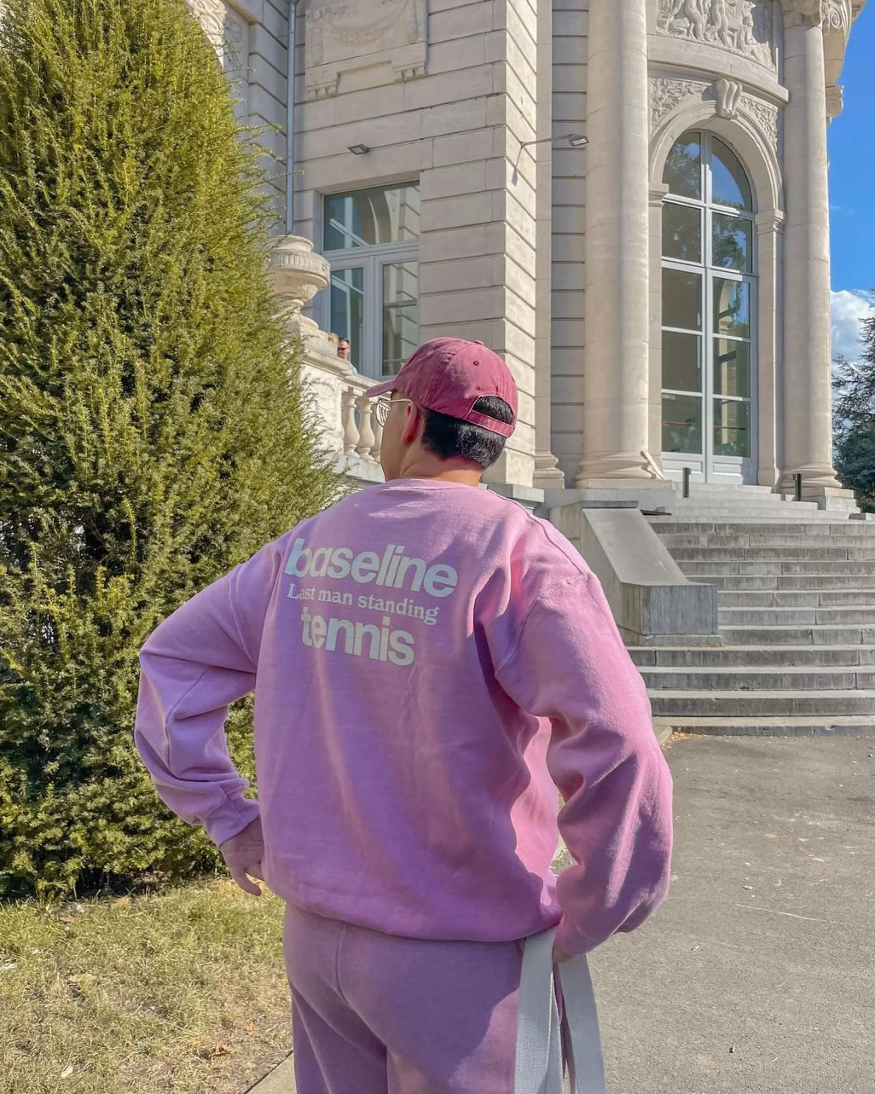 Vice 84 'Baseline' Sweater - Vintage Washed Rose Pink Fashion