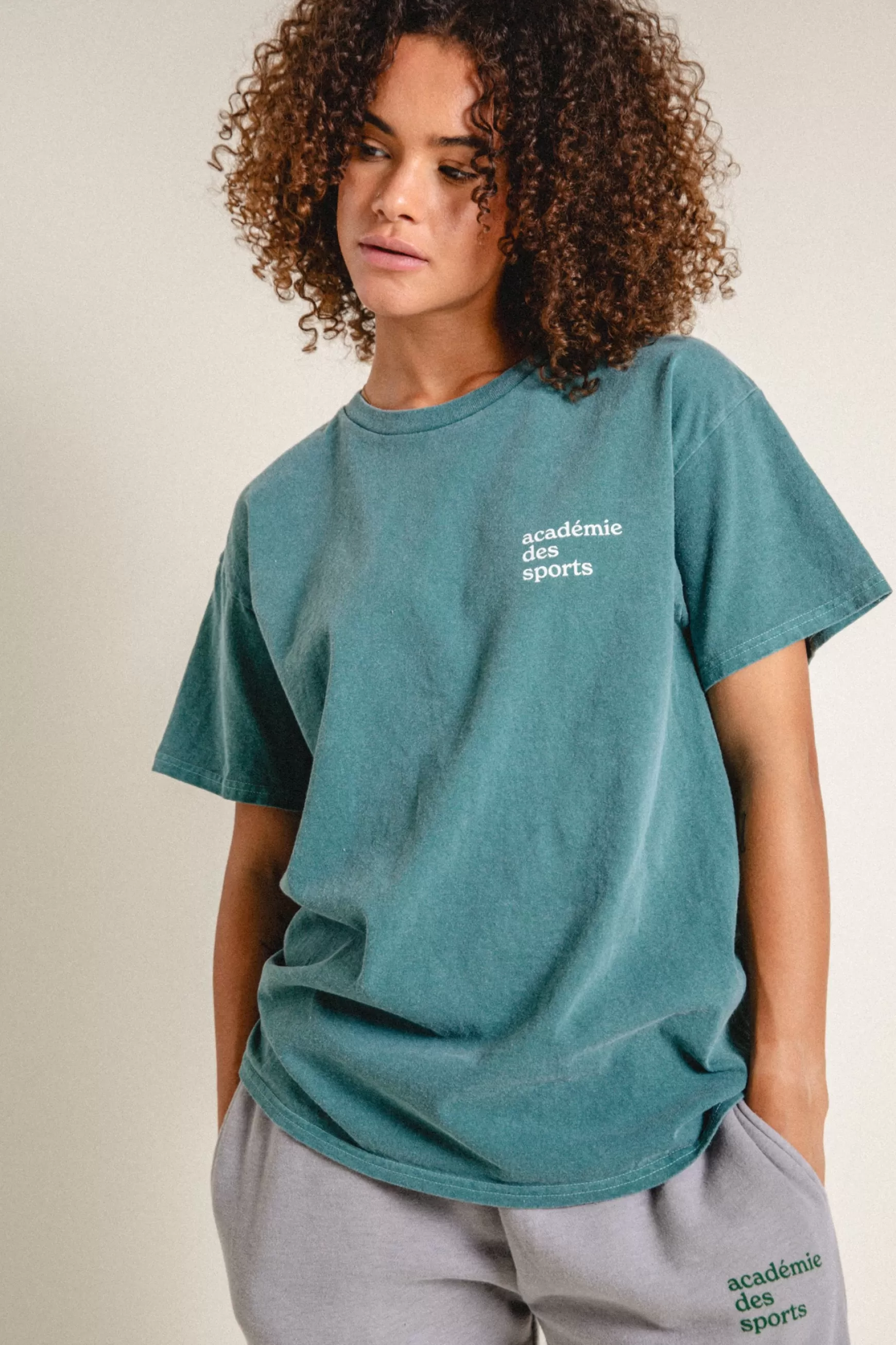 Vice 84 'Baseline' Tee - Vintage Washed Green Clearance