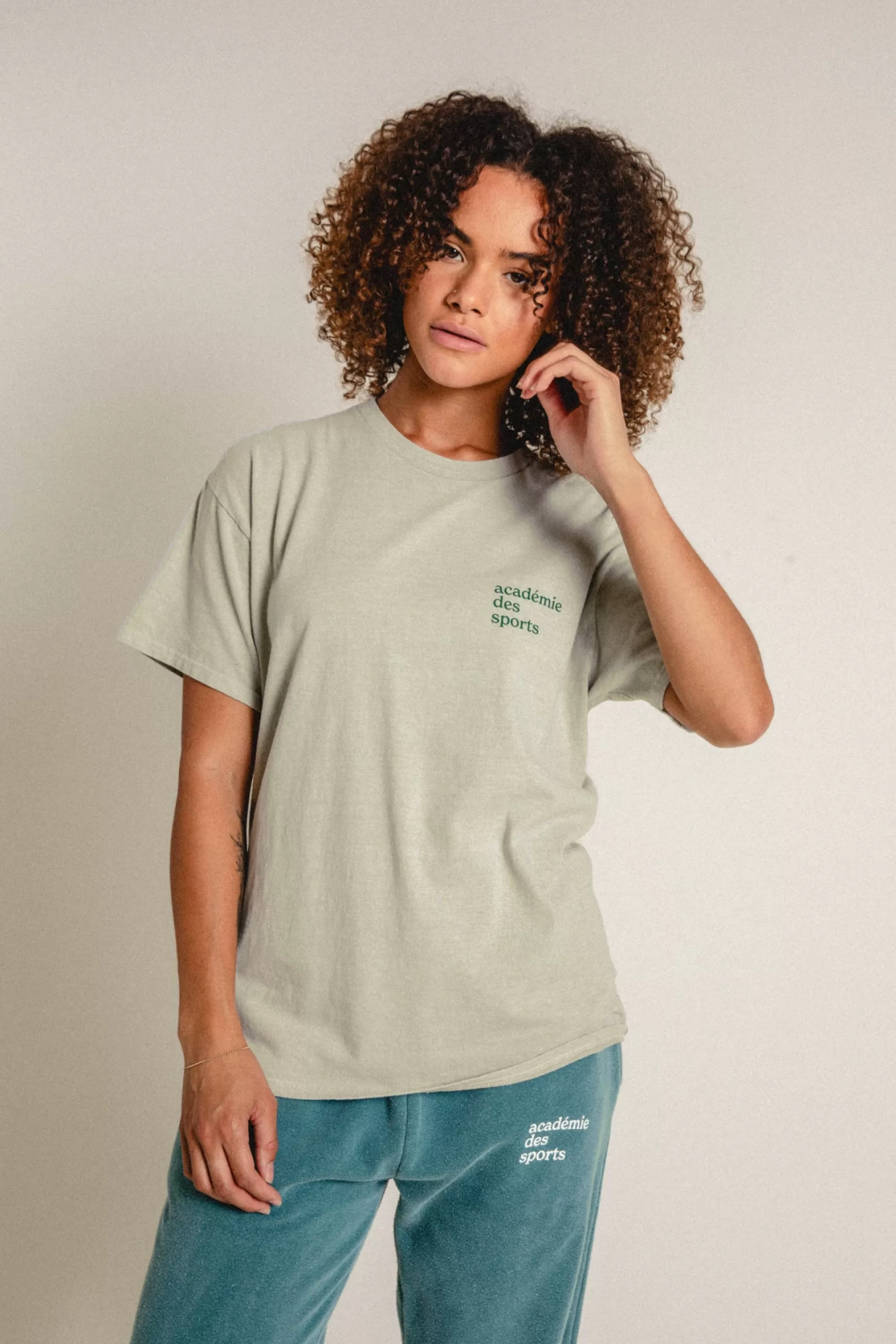 Vice 84 'Baseline' Tee - Vintage Washed Stone Hot