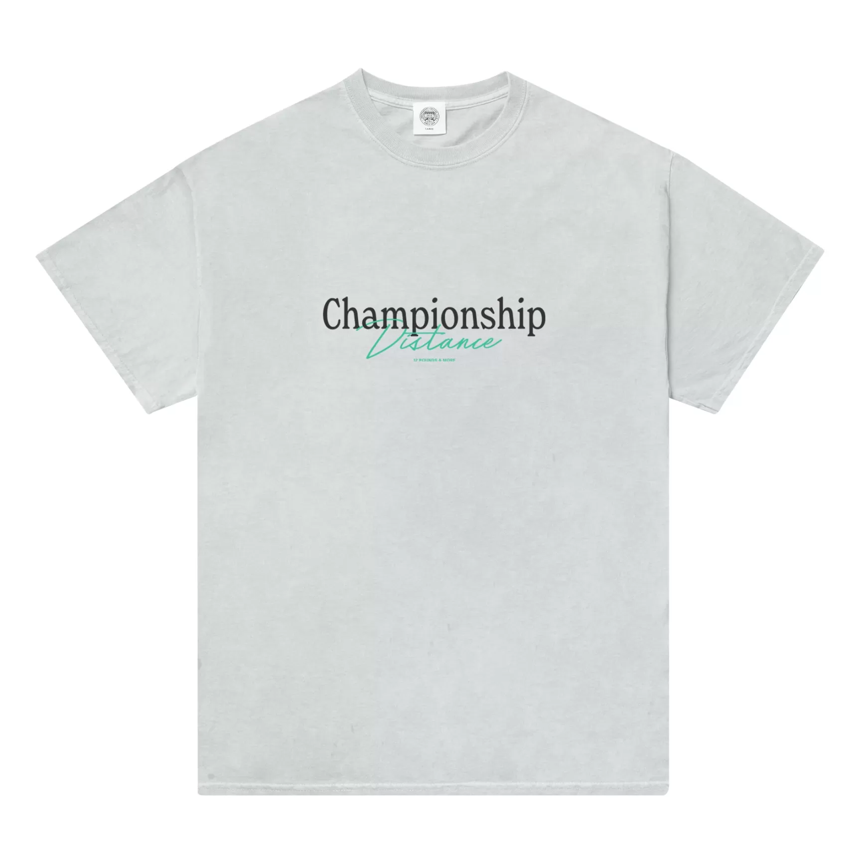 Vice 84 'Distance' Vintage Washed Tee - Ash Best Sale