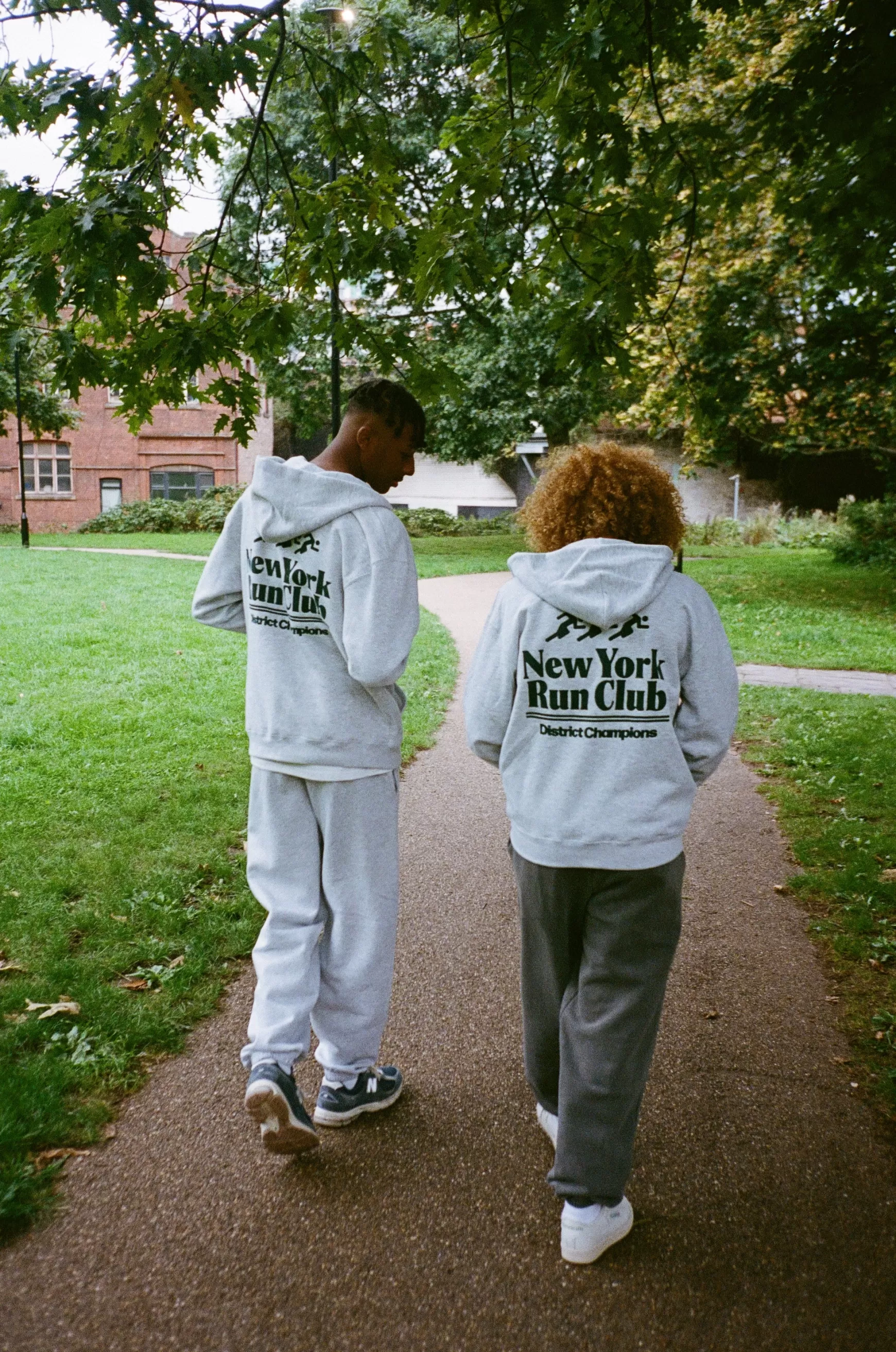 Vice 84 'Nyc Run Club' Zip Up Hoodie - Ash Grey Best Sale