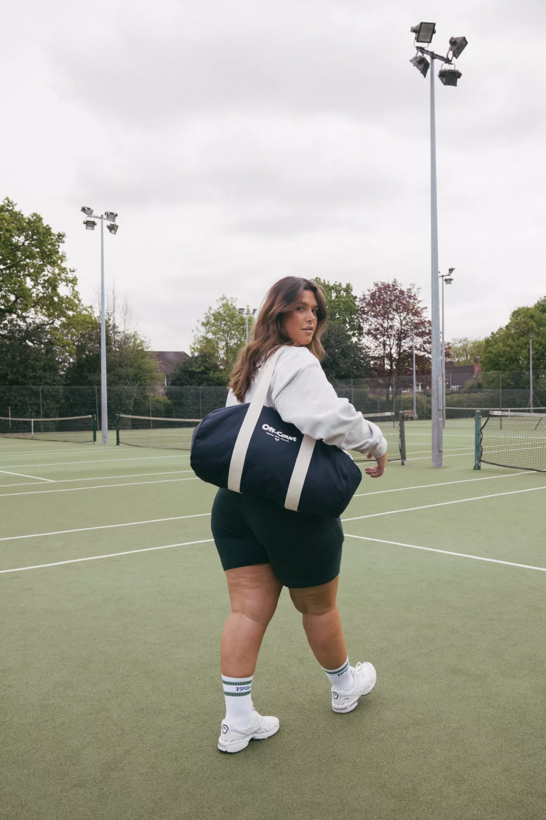 Vice 84 'Off Court Gsm' Organic Gym Bag - Navy Cheap