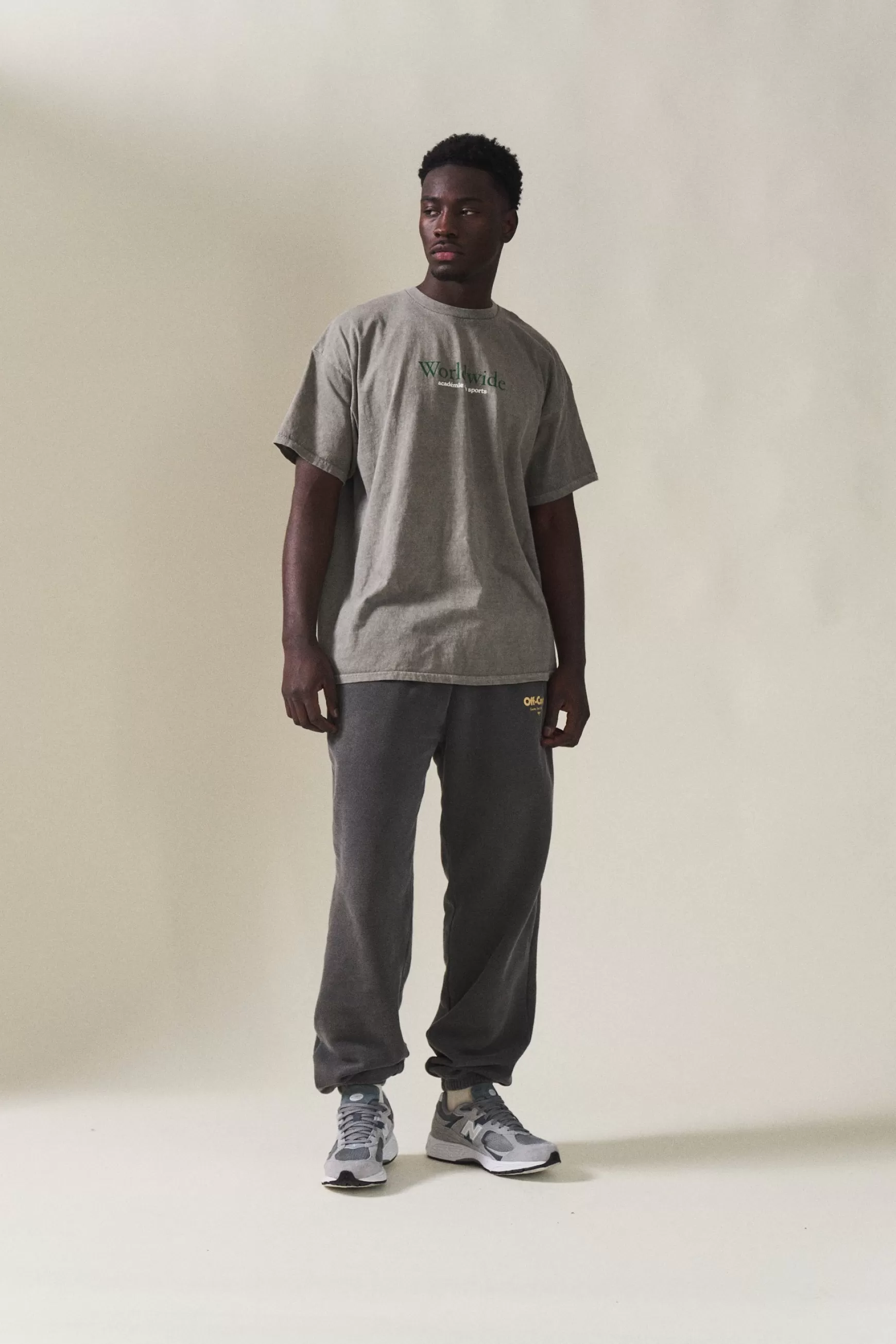 Vice 84 'Worldwide' Vintage Washed Tee - Graphite Cheap