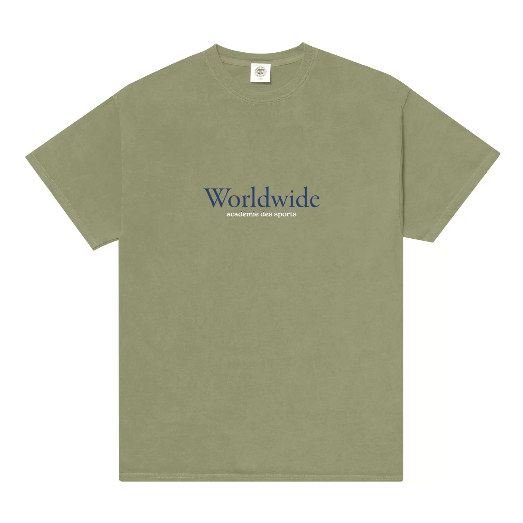 Vice 84 'Worldwide' Vintage Washed Tee - Sage Shop